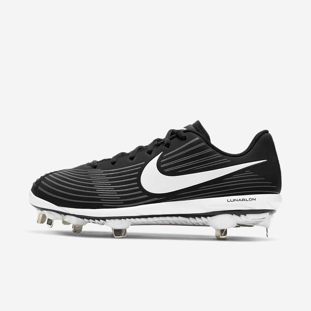 Crampon Baseball Nike Lunar Hyperdiamond 3 Pro Noir 7096-325 Black/Iron Grey/Electric Green/White Femme | ZLF-32076483